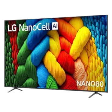 LG 86” 86NANO80A6A – NanoCell AI 4K Smart TV